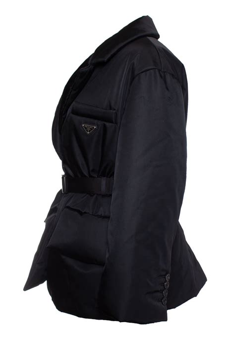 prada jas grijs|Prada Jackets for Women .